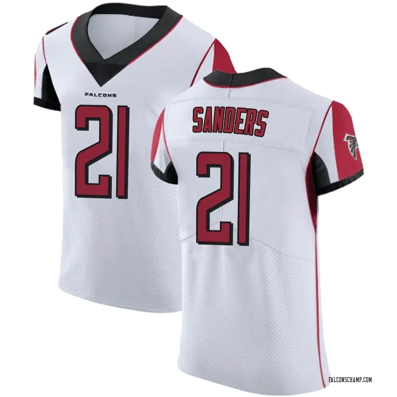 white deion sanders falcons jersey