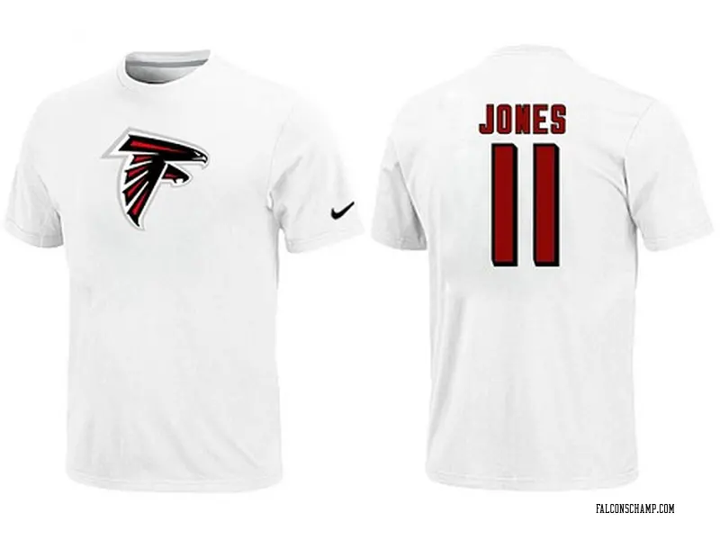 white atlanta falcons shirt